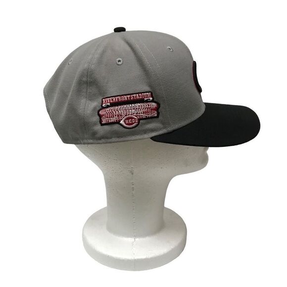 New Era Cincinnati Reds original fit Cooperstown snapback baseball cap OSFM - Picture 3 of 8